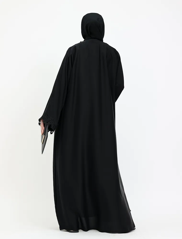 Black 2 Piece Amara Abaya